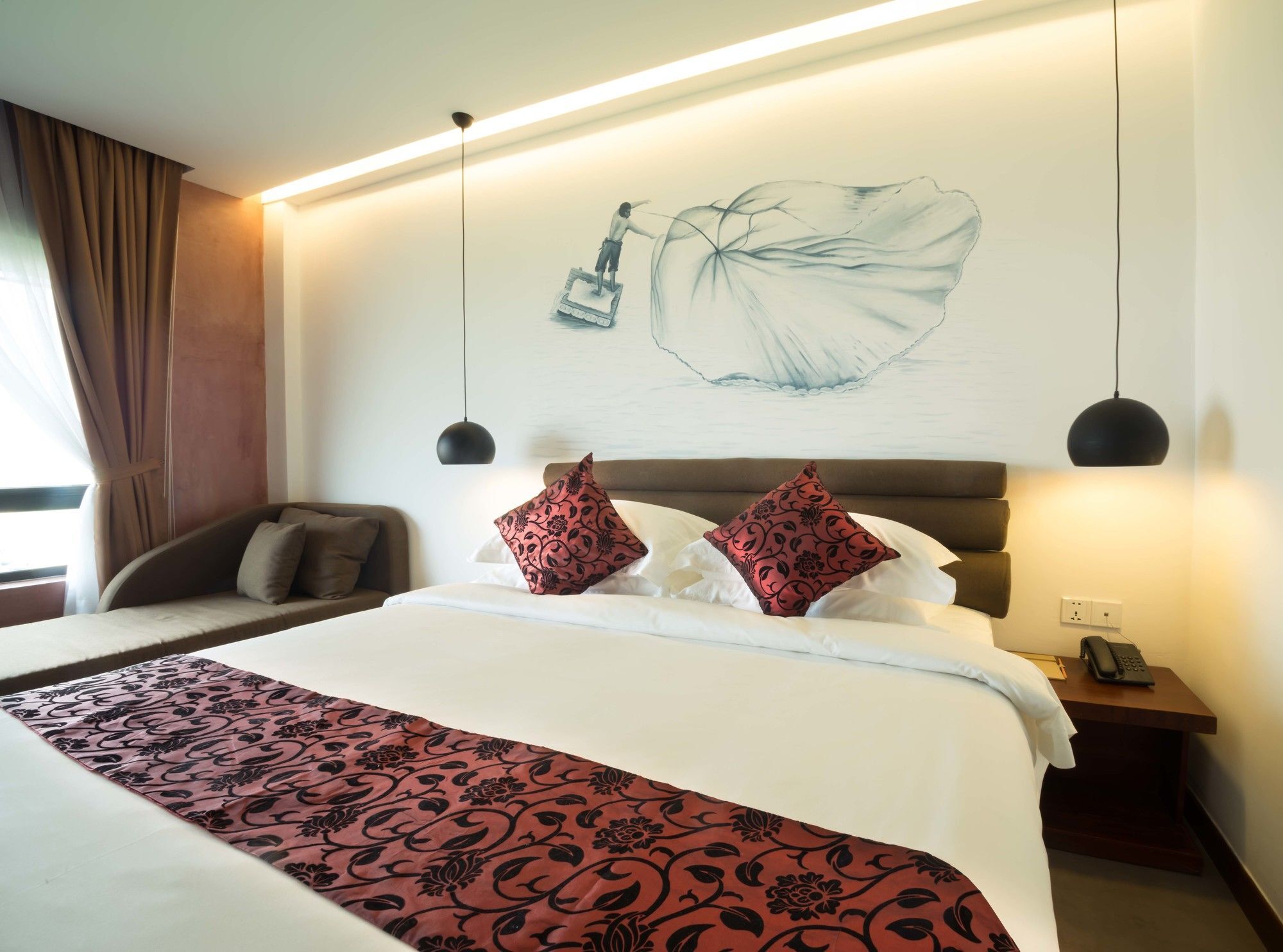 Almond Hotel Bassac River Phnompen Kültér fotó